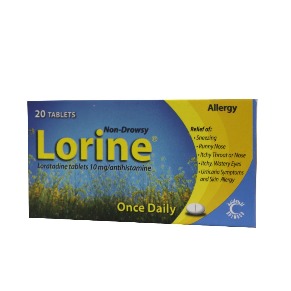 Lorine 10 mg Tablets 20's