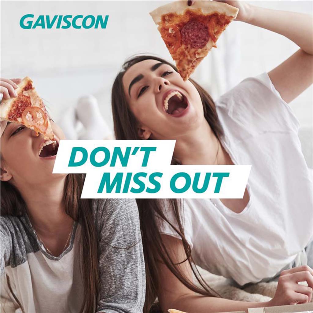 Gaviscon Double Action Liquid Suspension For Indigestion And Heartburn Mint Flavour 300ml