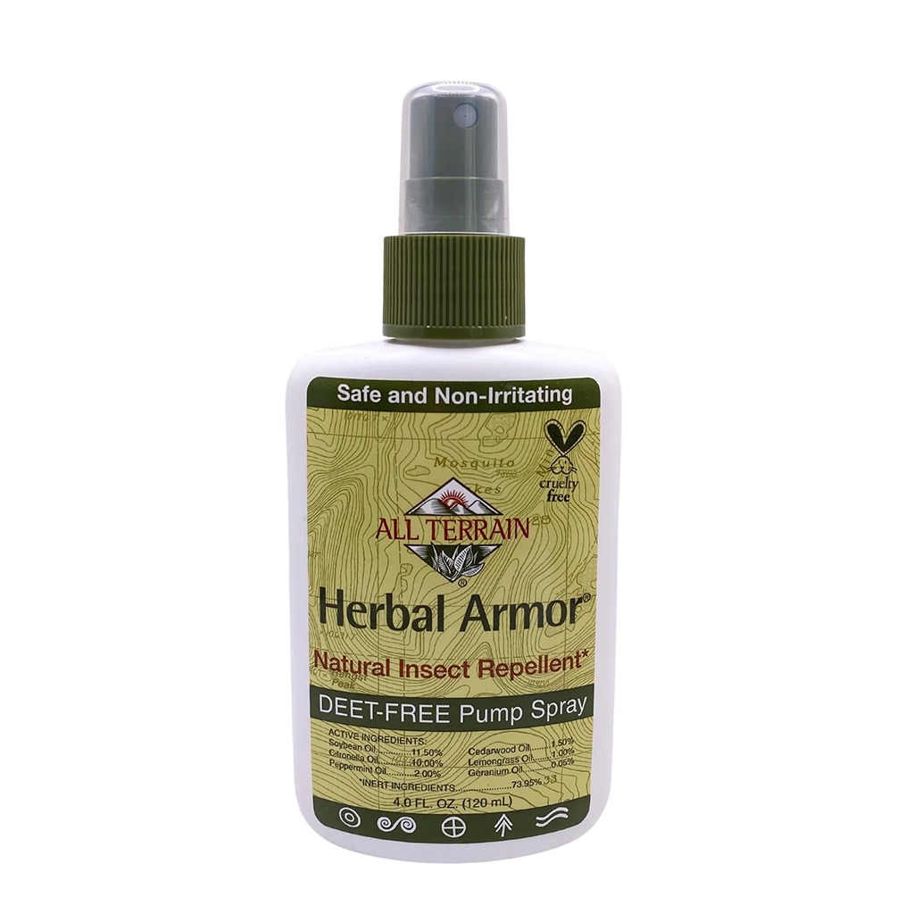 All Terrain Herbal Armor DEET Free Natural Insect Repellant Spray 120ml