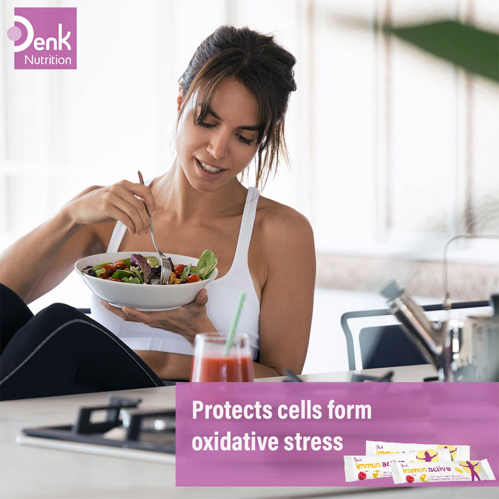 Denk Immun Active Oral Raspberry Sticks 20's