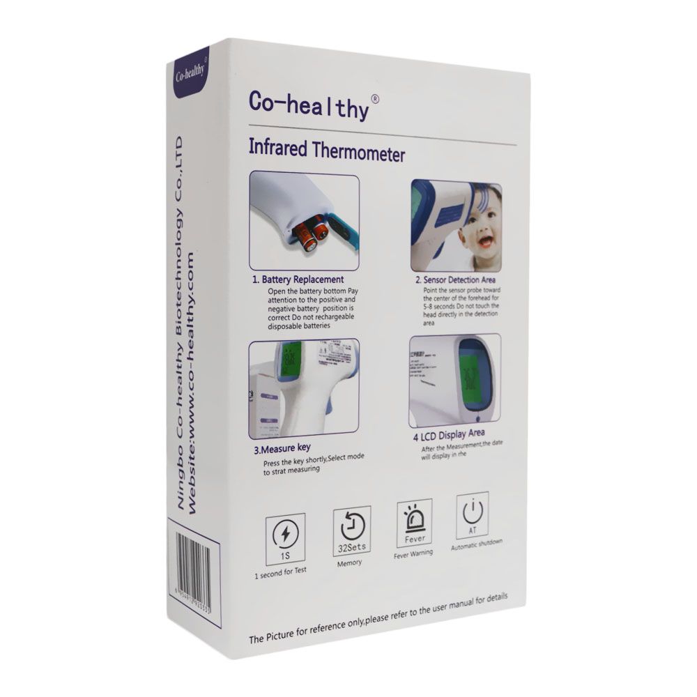 Co-Healthy Infrared Forehead Thermometer GW-100