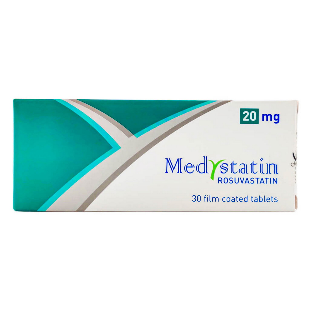 Medystatin 20mg Tablets, Pack of 30's
