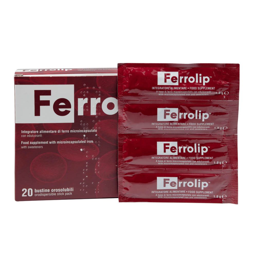 Ferrolip Orodispersible Stick Pack Powder 20's