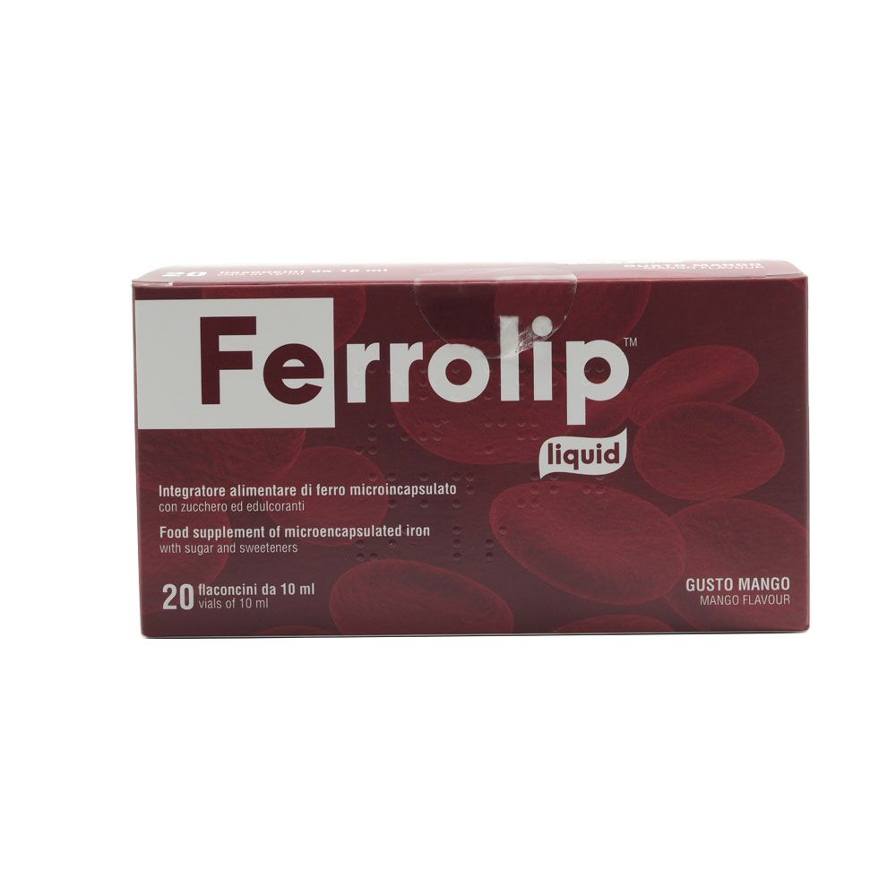 Ferrolip Oral Liquid Vials 10 mL 20's