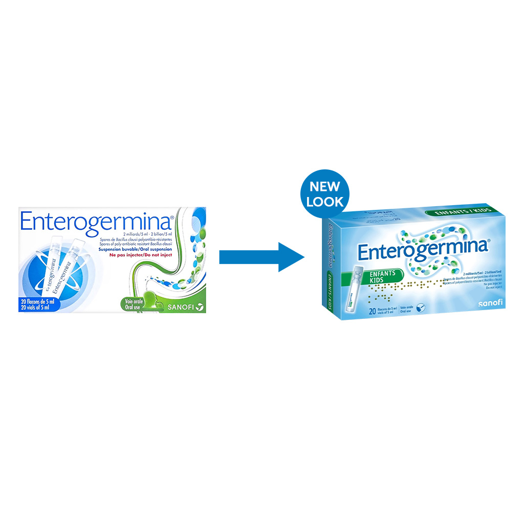 Enterogermina 2 Billion/5 mL Suspension Oral Vials 20's