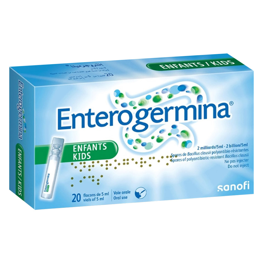 Enterogermina 2 Billion/5 mL Suspension Oral Vials 20's