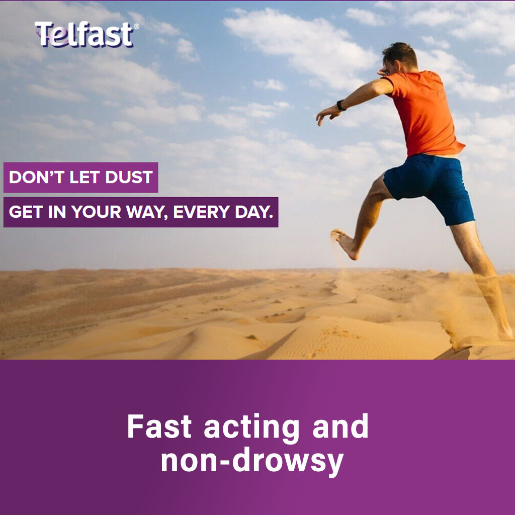 Telfast D 60 mg/120 mg Extended Release Tablet 10's