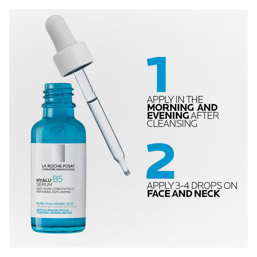La Roche-Posay Hyalu B5 Anti-Aging Wrinkle Serum To Replump & Repair 30ml 