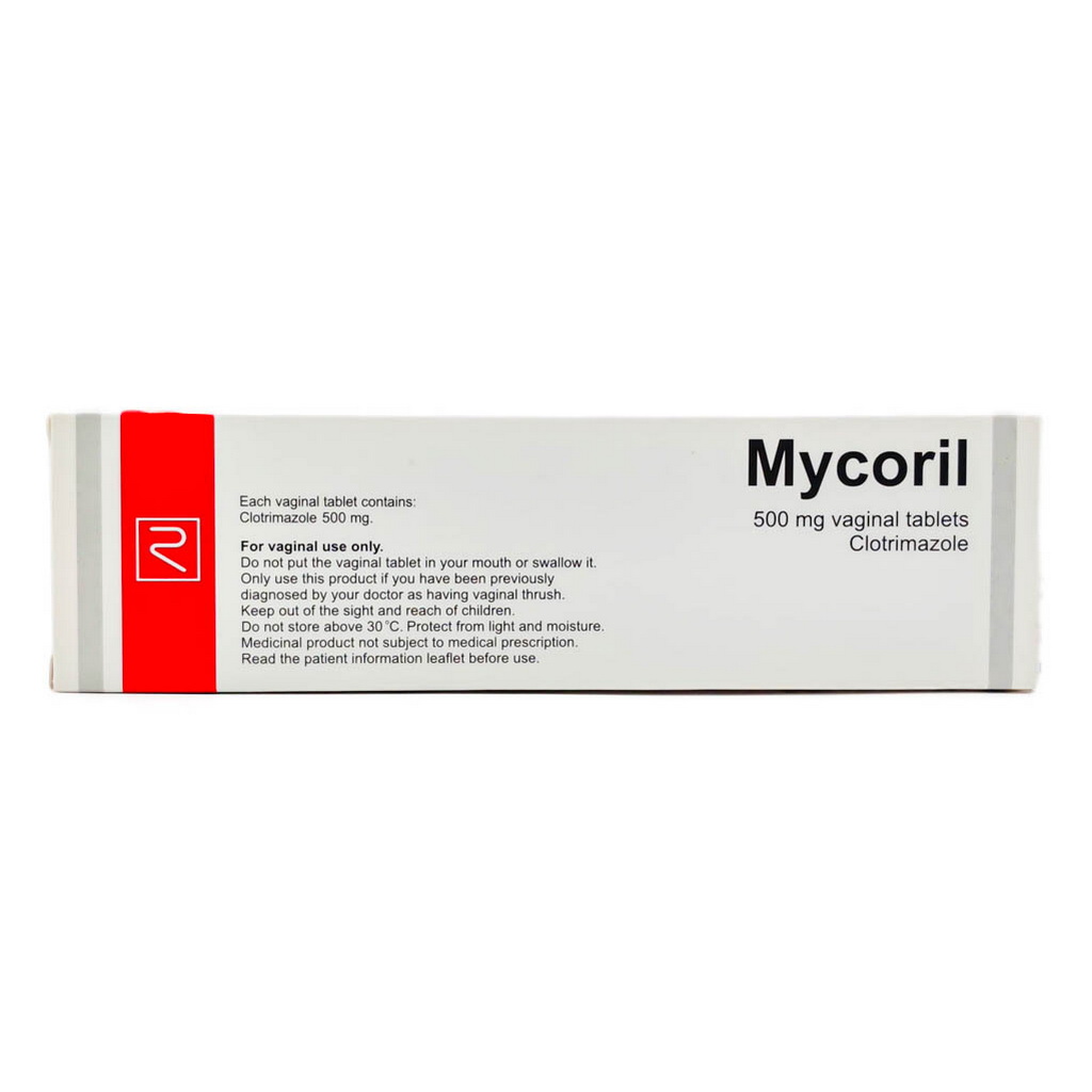 Mycoril 500mg Vaginal Tablet With Applicator, Pack of 1’s