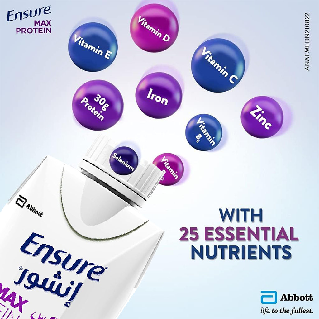 Ensure Max Protein Nutrition Shake Milk Chocolate 330 mL