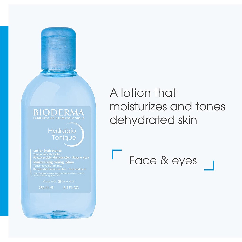 Bioderma Hydrabio Moisturizing Toning Lotion 250 mL