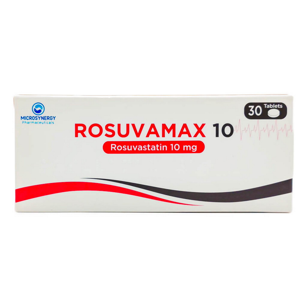 Rosuvamax 10mg Tablets, Pack of 30's
