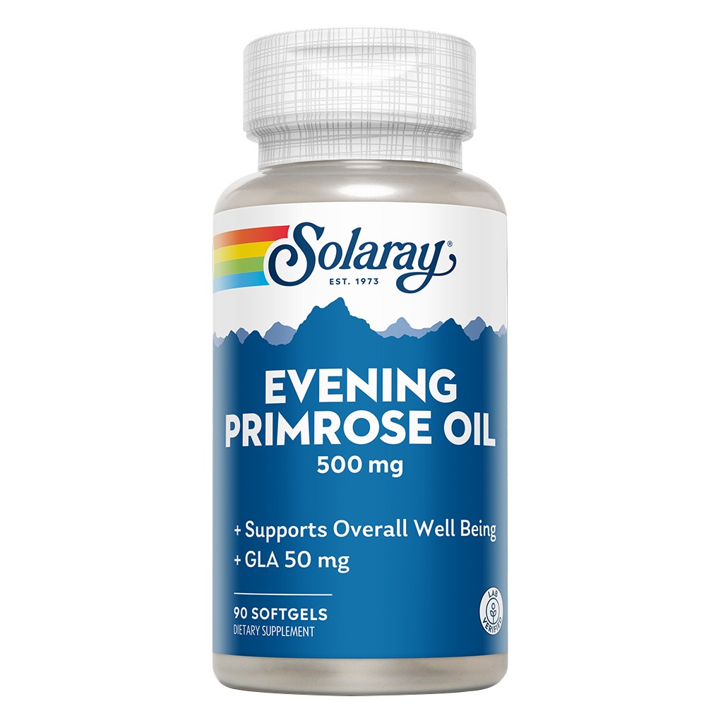 Solaray Evening Primrose Oil 500mg Softgels, Pack of 90's