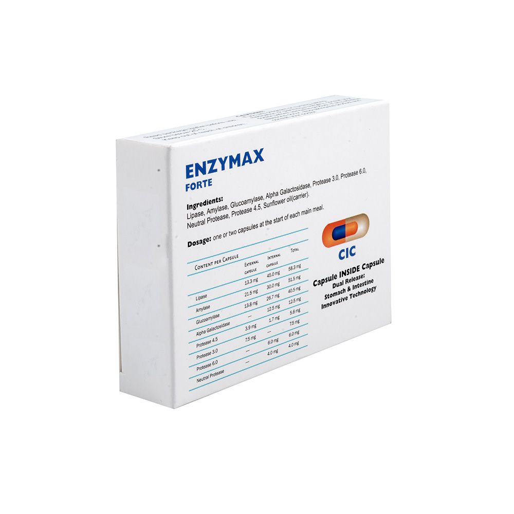 Enzymax Forte Capsules 20's