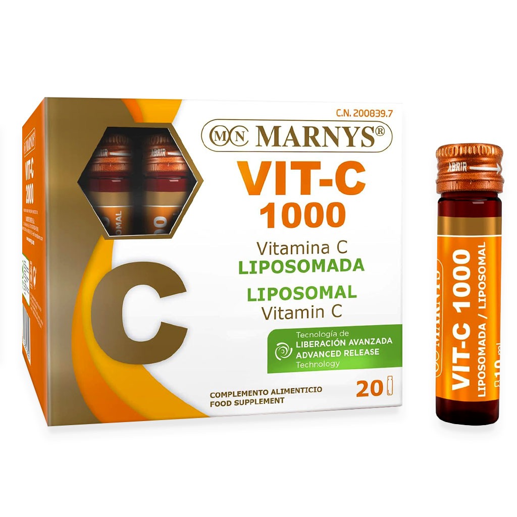 Marny's Liposomal Vit-C 1000 mg Oral 10 mL Vials 20's
