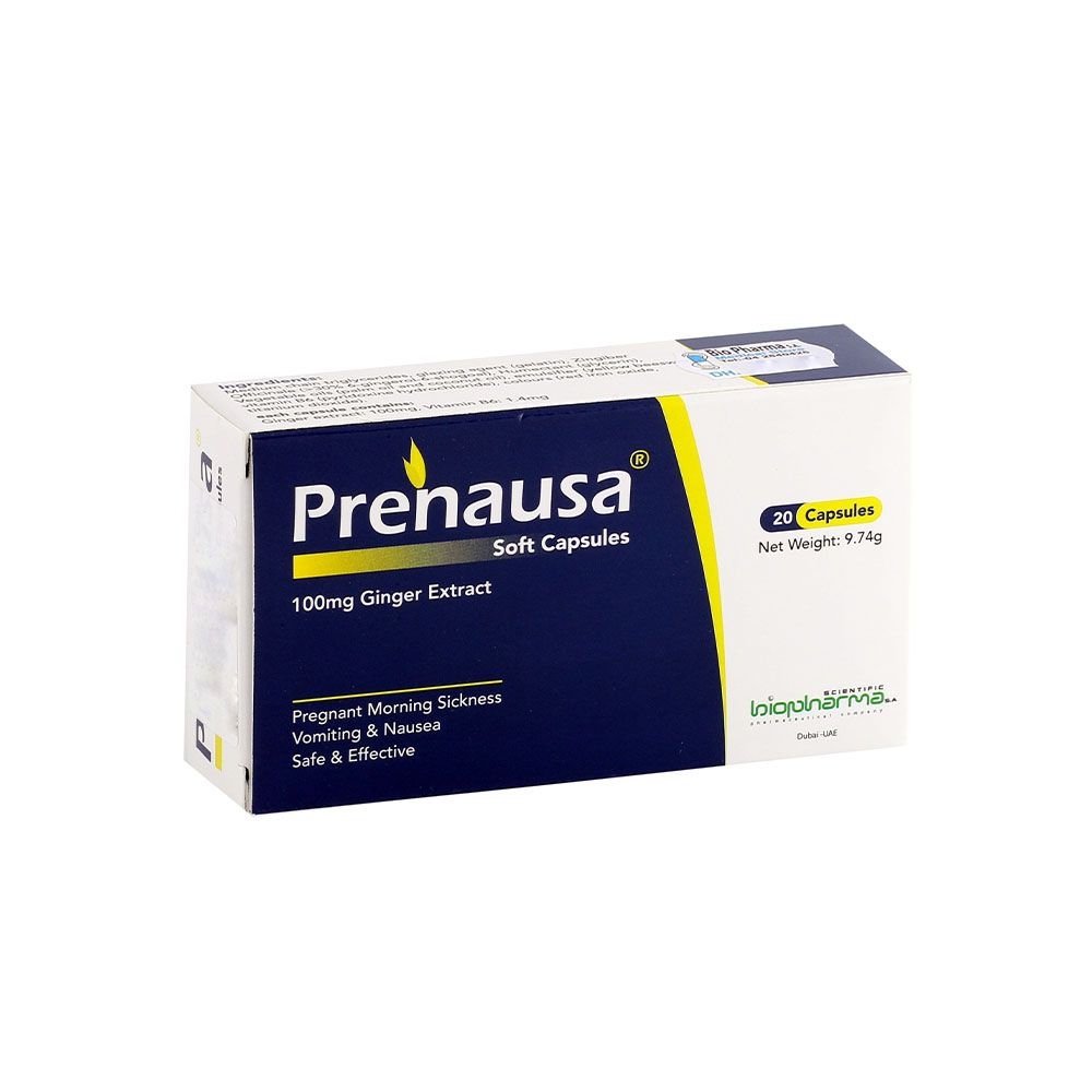 Biopharma Prenausa Capsules 20's