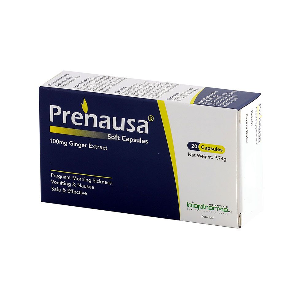 Biopharma Prenausa Capsules 20's