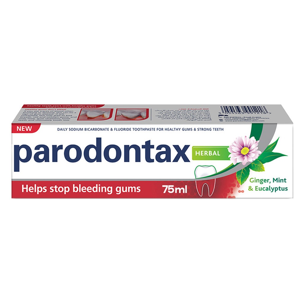 Parodontax Herbal Ginger, Mint & Eucalyptus Toothpaste 75 mL