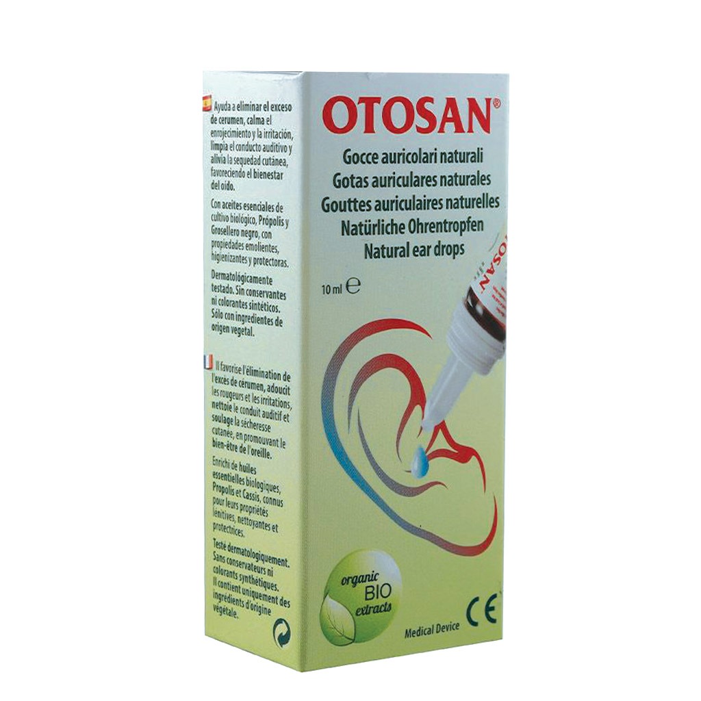 Otosan Natural Ear Drops For Ear Hygiene and Protection 10 mL