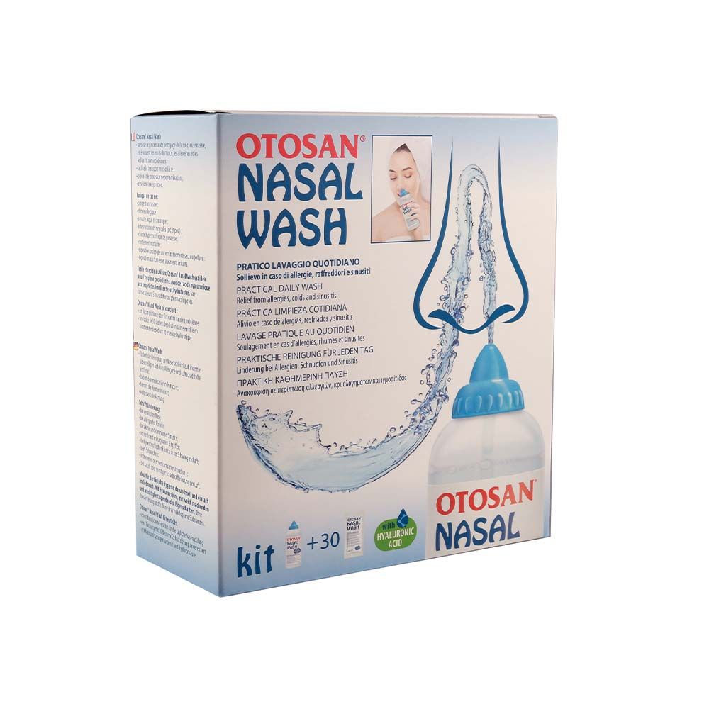Otosan Nasal Wash Kit 30 mL 1's + Sachets 30's