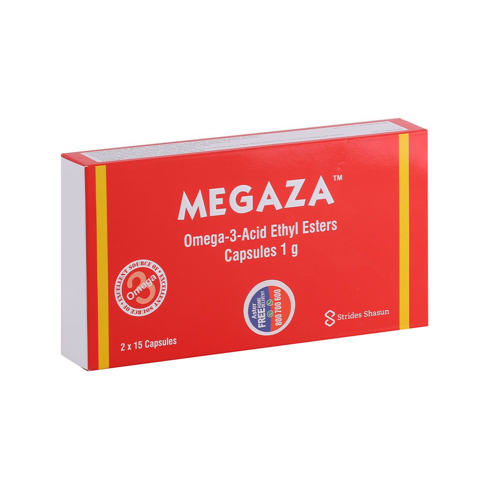 Megaza 1 g Capsules 30's