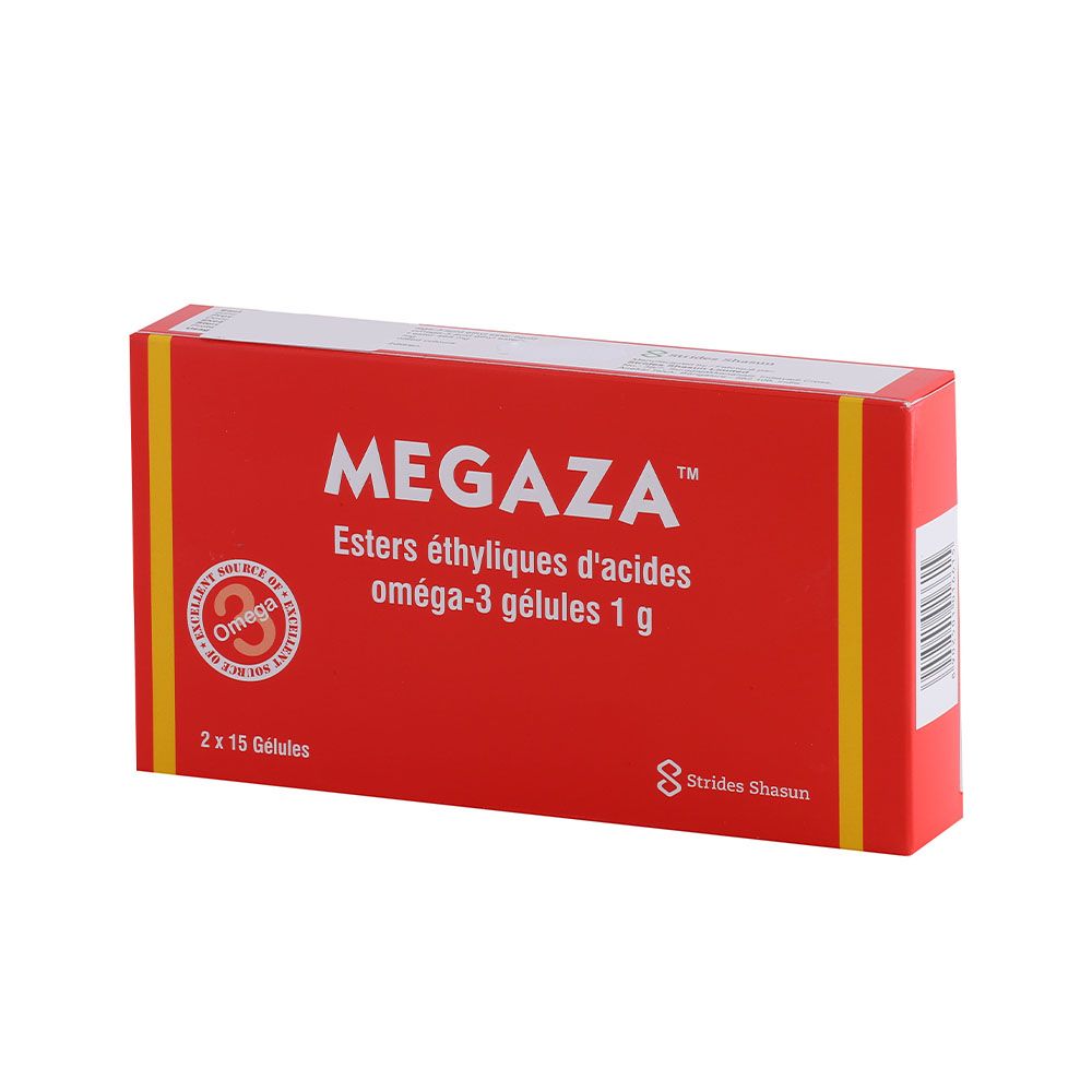 Megaza 1 g Capsules 30's