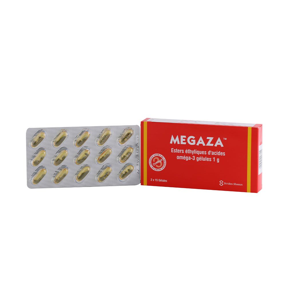 Megaza 1 g Capsules 30's