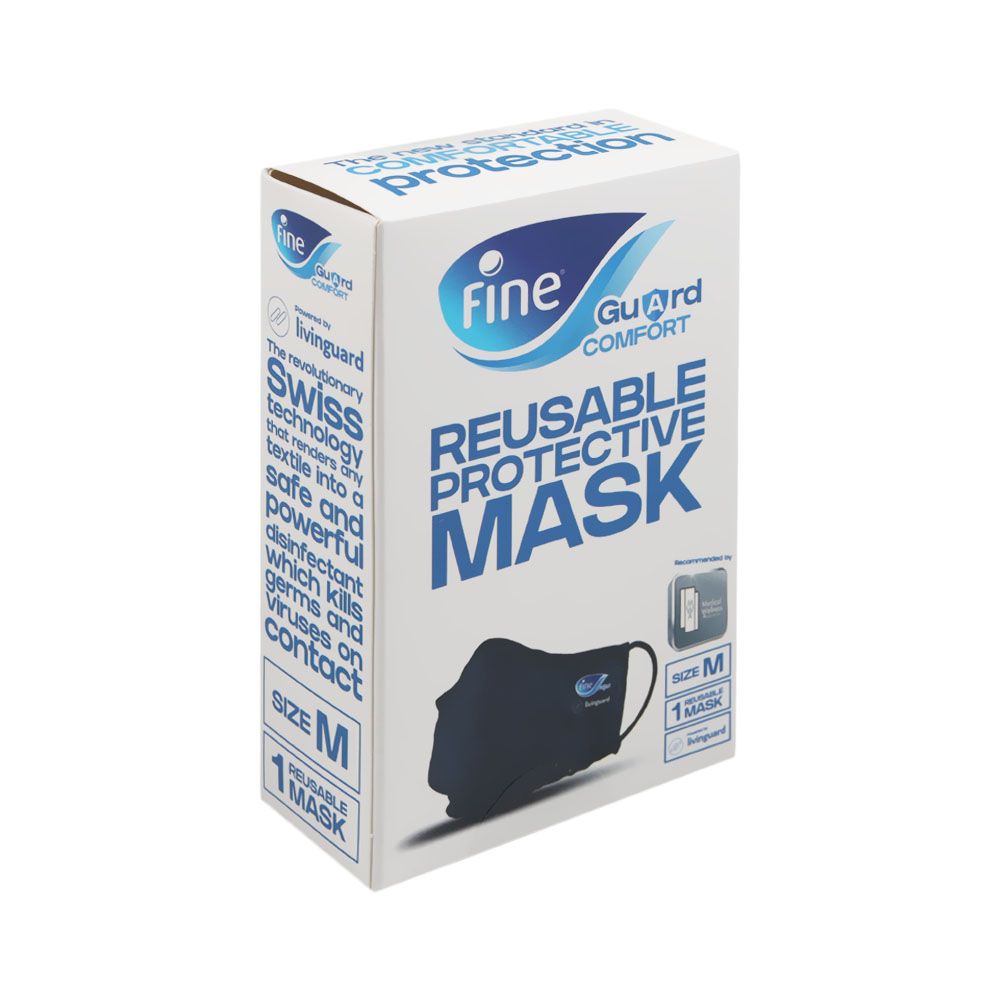 Fine Guard Comfort Reusable Protective Mask Medium 1's
