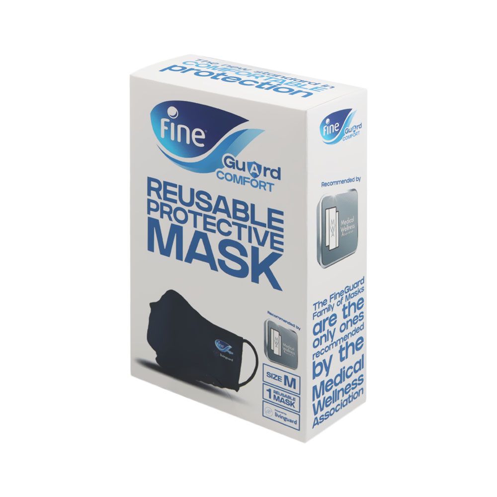 Fine Guard Comfort Reusable Protective Mask Medium 1's