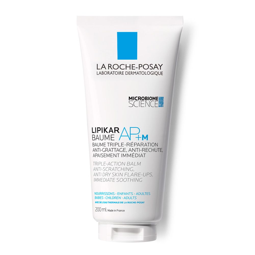 La Roche-Posay Lipikar Baume Ap+M Moisturizer For Atopic Eczema & Allergy-Prone Skin With Extreme Dryness 200ml