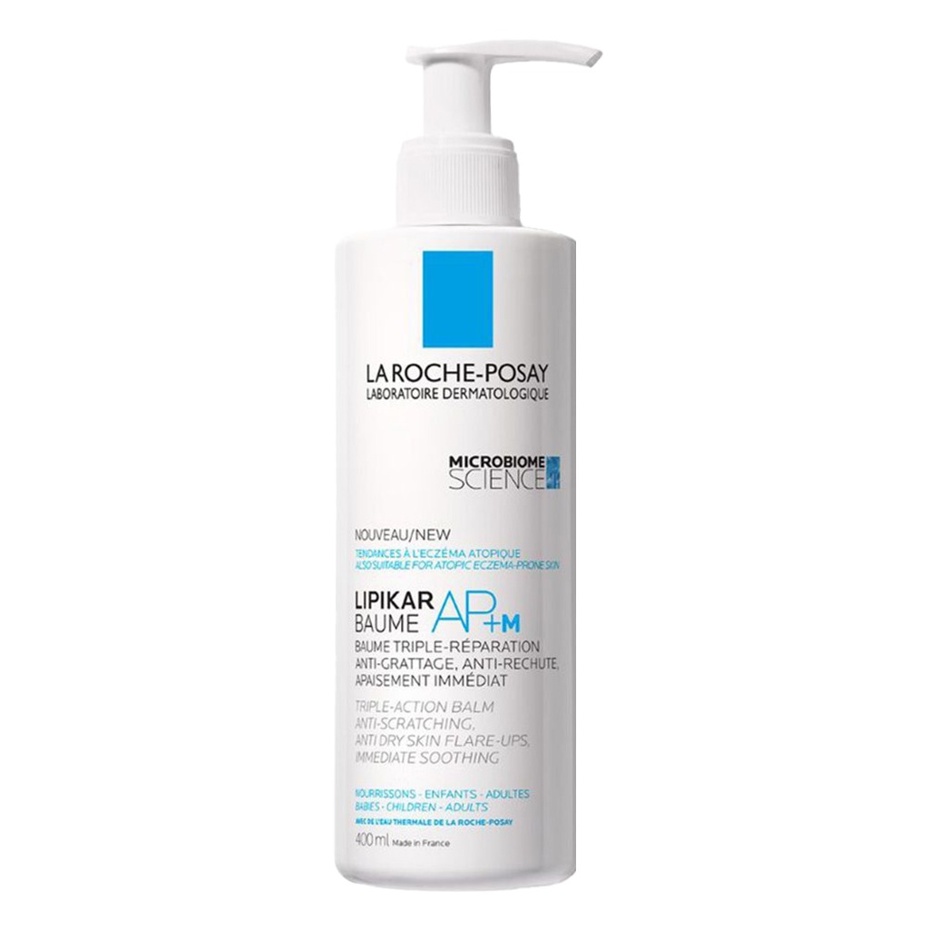 La Roche-Posay Lipikar Baume Ap+M Moisturizer For Atopic Eczema & Allergy-Prone Skin With Extreme Dryness 400ml