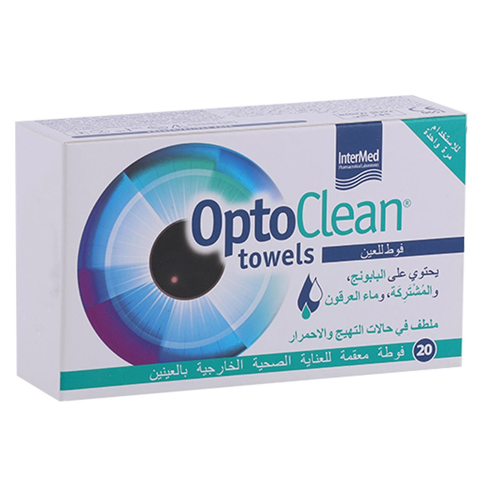 Optoclean Ocular Towel Sachet 20's