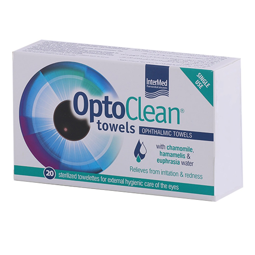 Optoclean Ocular Towel Sachet 20's