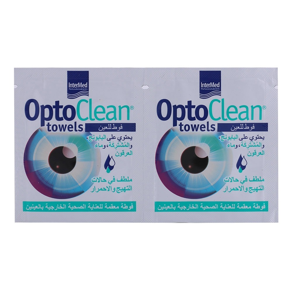 Optoclean Ocular Towel Sachet 20's