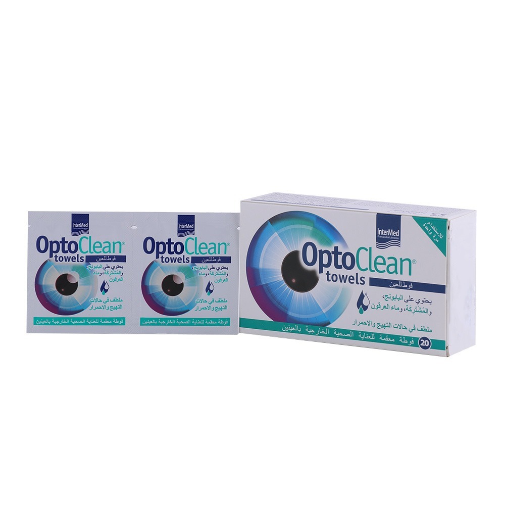 Optoclean Ocular Towel Sachet 20's