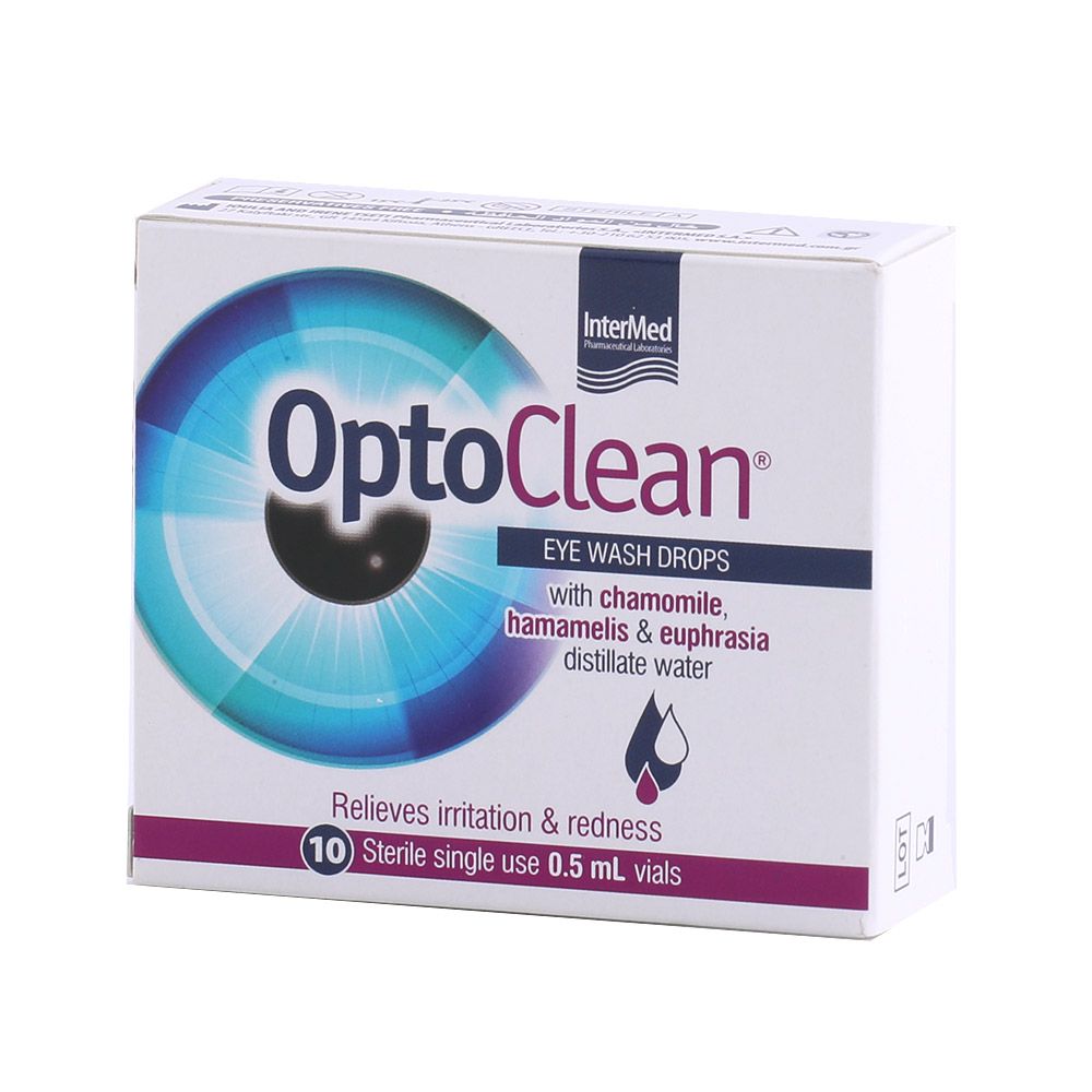 Optoclean Eye Wash Drops Single Dose Vial 0.5ML 10's