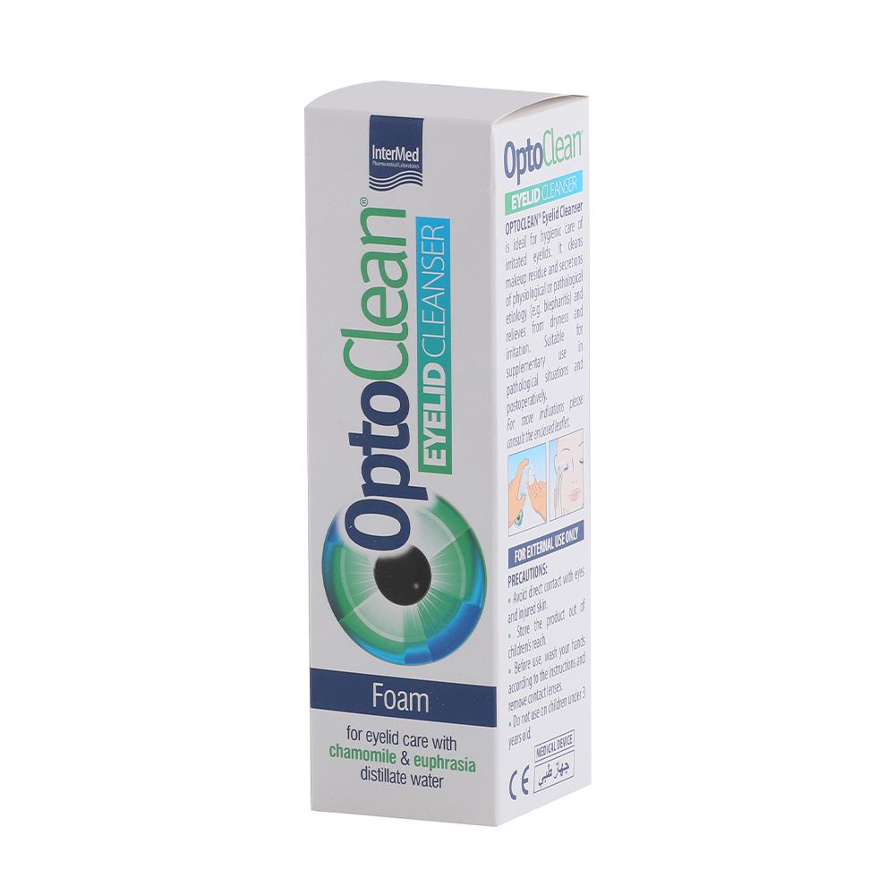 OptoClean Eyelid Foam Cleanser 50 mL