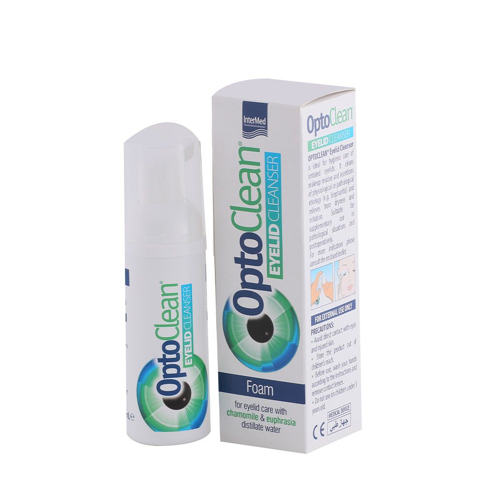 OptoClean Eyelid Foam Cleanser 50 mL