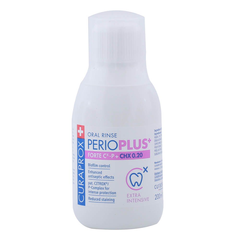 Curaprox Perio Plus Forte CHX 0.20% Mouthwash 200 mL