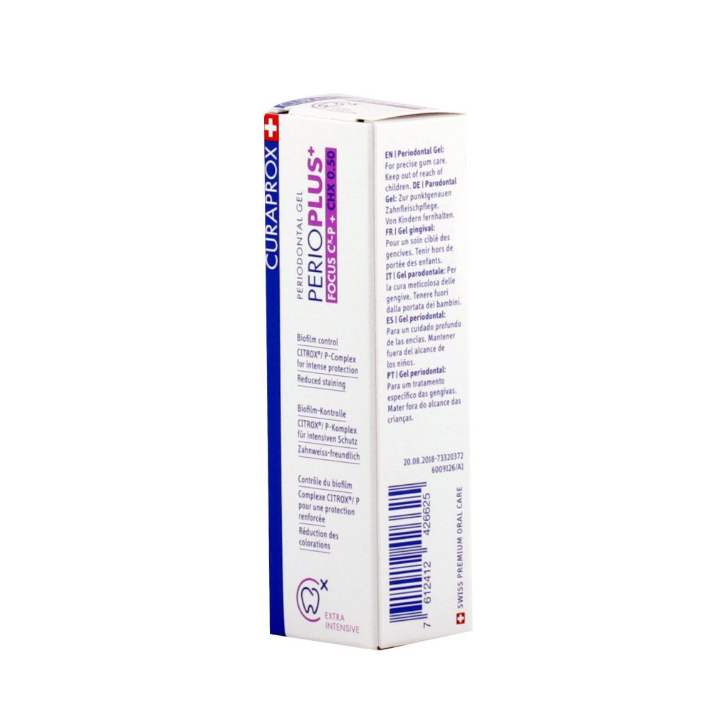 Curaprox Perio Plus Focus Gel With CHX 0.5% And CITROX/P 10 mL