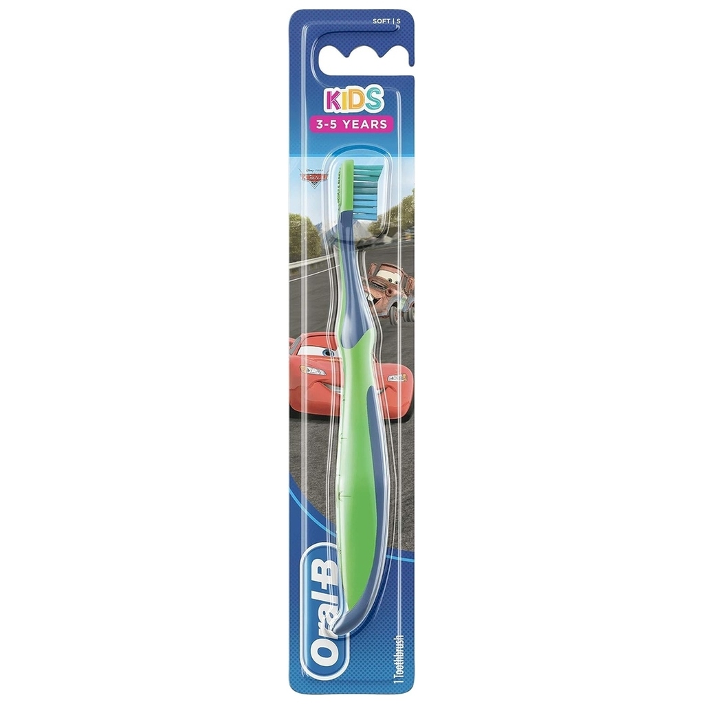 Oral B Kids Disney Pixer Cars Manual Toothbrush