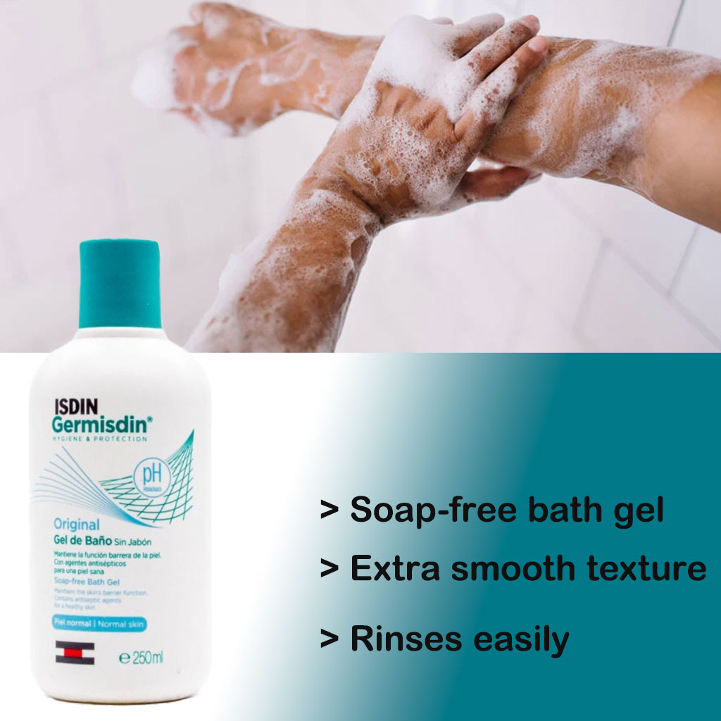 Isdin Germisdin Original Soap-Free Bath Gel 250 mL