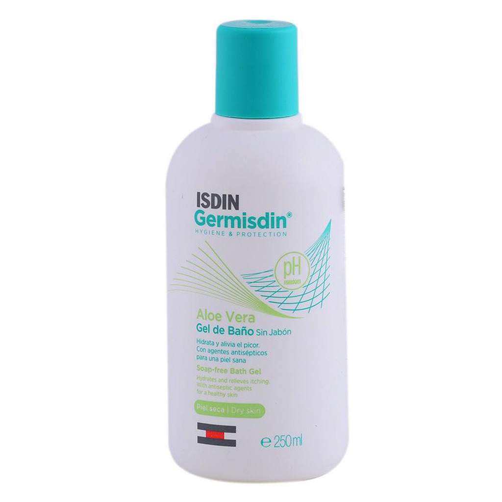 Isdin Germisdin Aloe Vera Soap-Free Bath Gel 250 mL