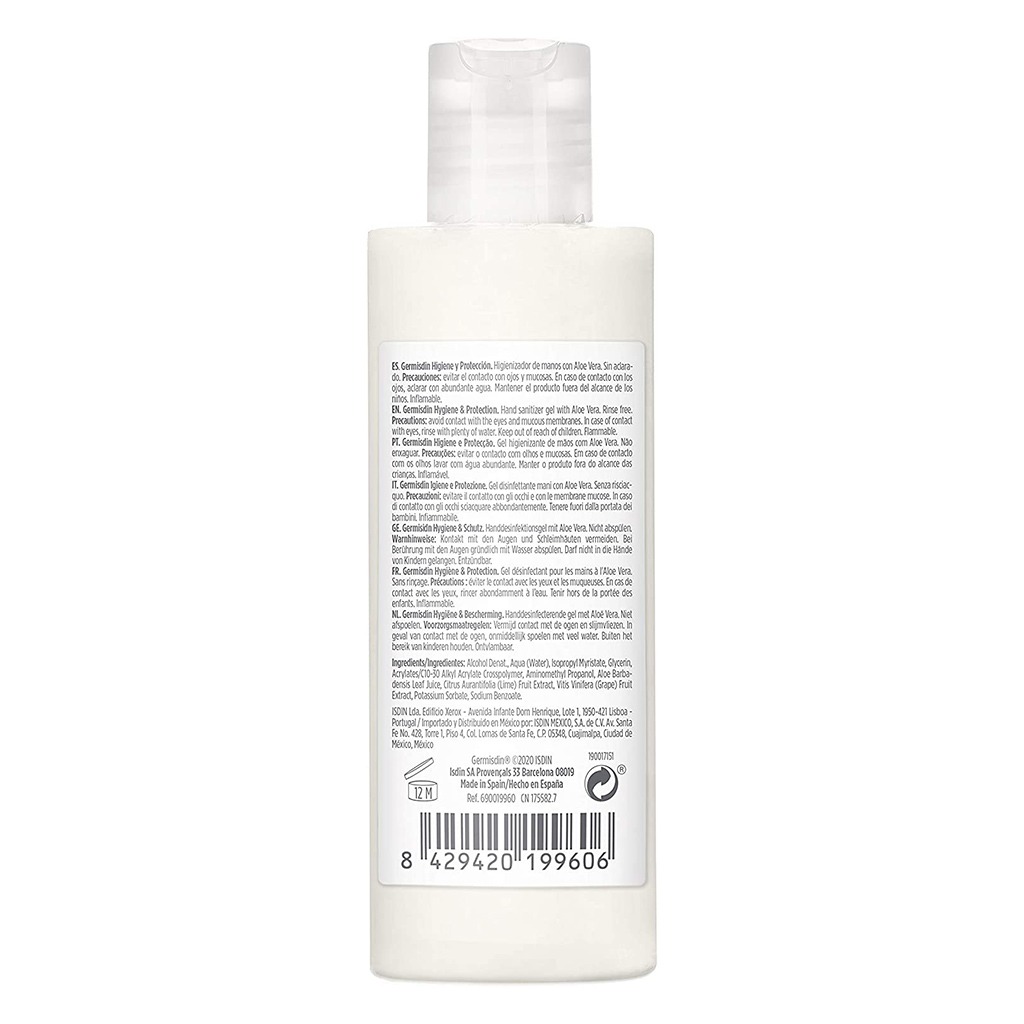 Isdin Germisdin Hand Sanitizer Gel 120 mL