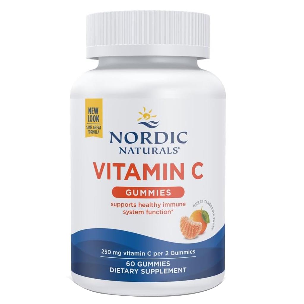 Nordic Naturals Kids and Adults Vitamin C 250 mg Gummies 60's