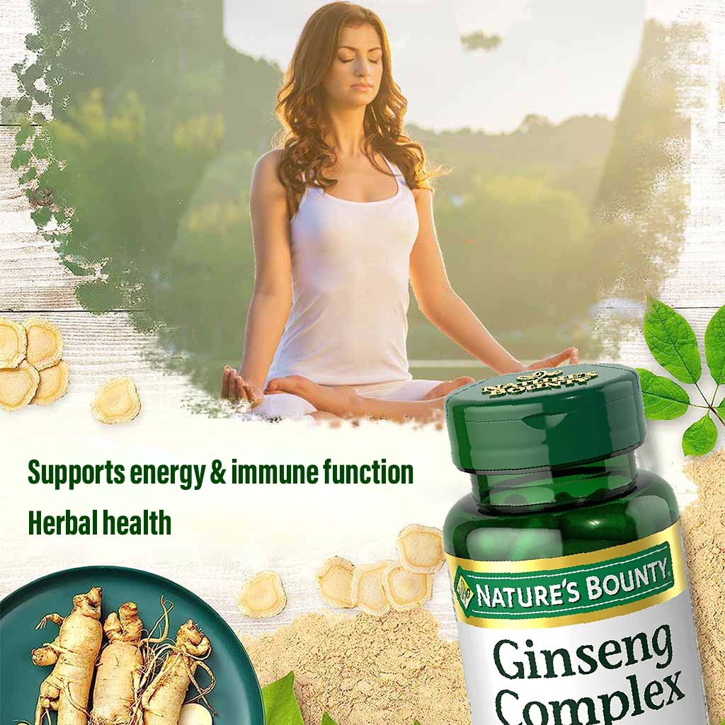 Nature's Bounty Ginseng Complex Capsules 75's