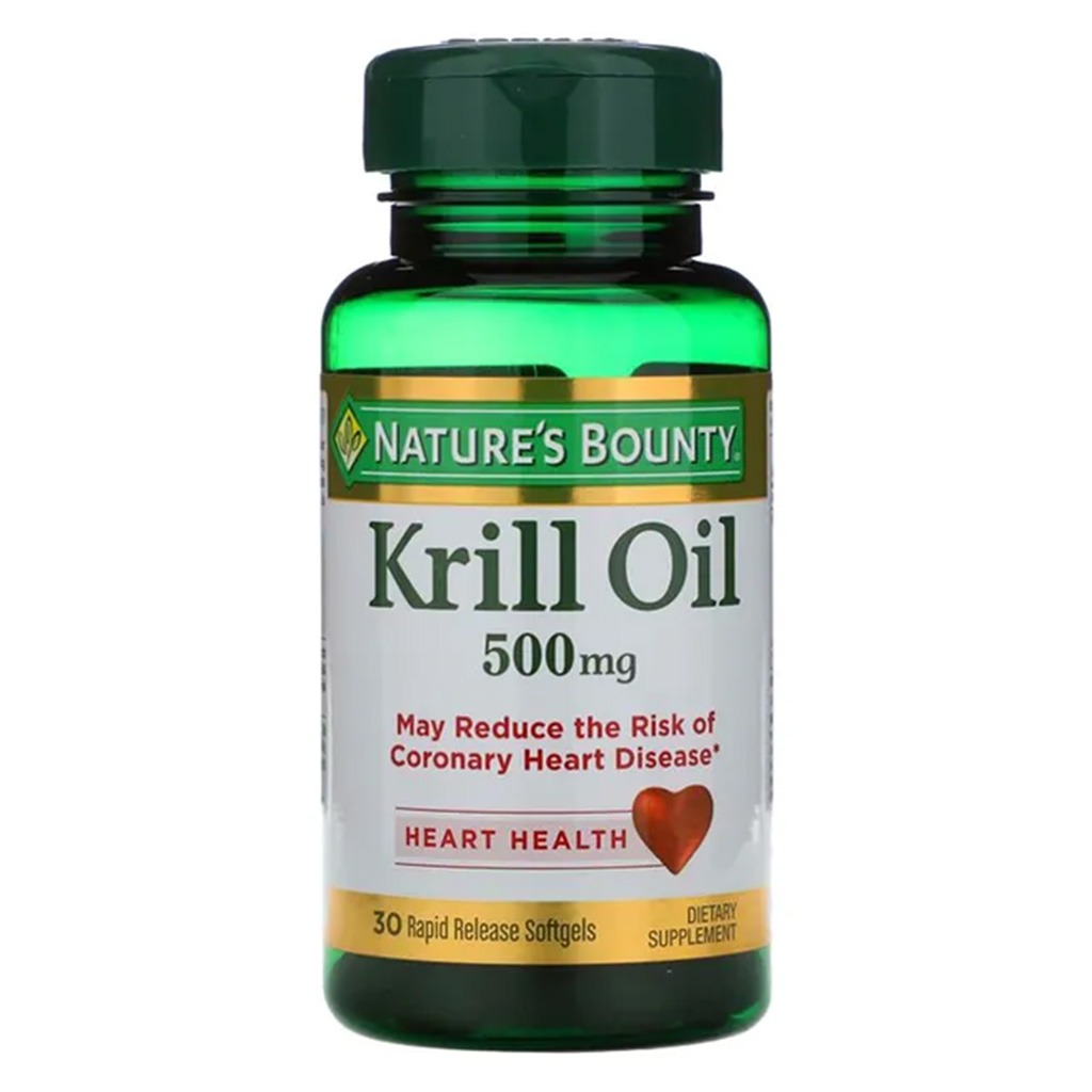 Nature's Bounty Krill Oil 500 mg Softgels 30's