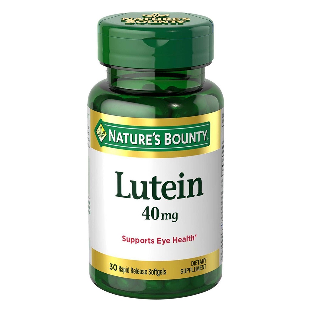 Nature's Bounty Lutein 40 mg Softgels 30's