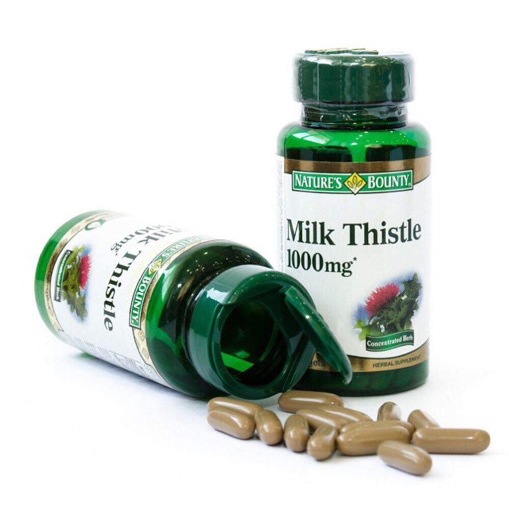 Nature's Bounty Milk Thistle 1000 mg Softgels 50's