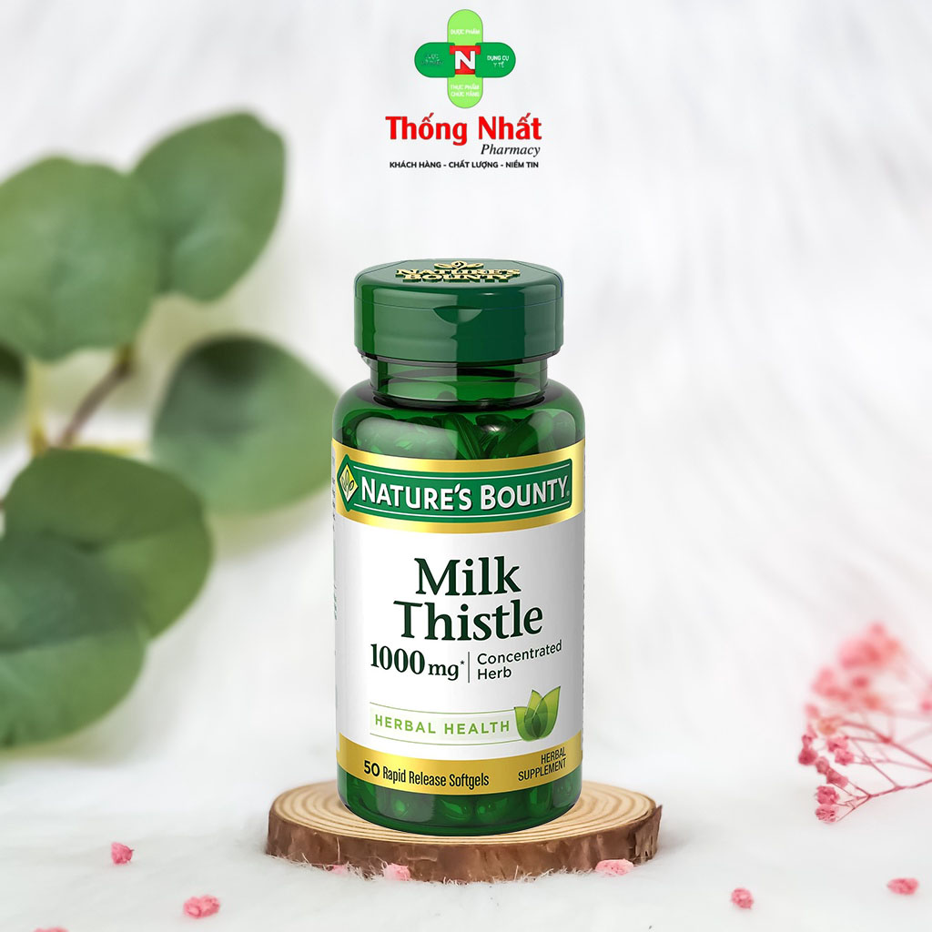 Nature's Bounty Milk Thistle 1000 mg Softgels 50's